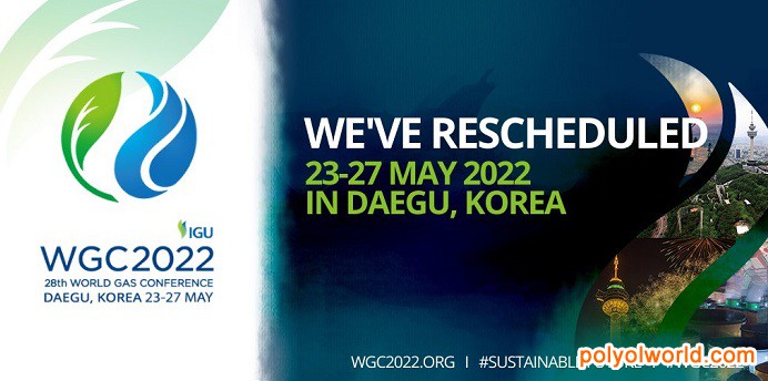 第28届世界天然气大会WCG重新安排至2022年5月举行