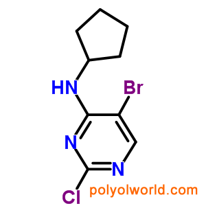 733039-20-8 5-bromo-2-chloro-N- 环戊基-嘧啶-4-胺