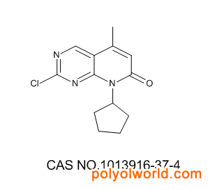 1013916-37-4 2-chloro-8-cyclopentyl-5-methylpyrido[2,  3-d]嘧啶-7(8H)-one