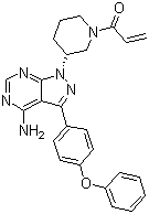 936563-96-1 1-((3r)-3-(4-amino-)  3-(4-phenoxyphenyl)-1h-pyrazolo(3,4-d)pyrimidin-1-yl)-1-piperidinyl)-2-propen-1-one