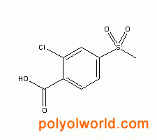 53250-83-2 2-Chloro-4-methylsulfo<em></em>nylbenzoic acid