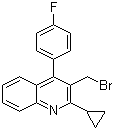 154057-56-4 3-(溴甲基)-2-环丙基-  4-(4'-氟苯基)喹啉