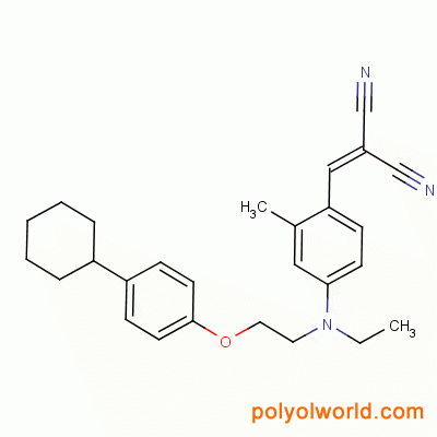 54079-53-7 [[4-[[2-(4  -环己基苯氧基)乙基]乙氨基]-2-甲基苯基]亚甲基]丙二腈