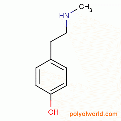 370-98-9 p-[2-(甲氨基)乙基] 苯酚
     
    </td>
   </tr>
  
  
    
  
    

     
 </table>
 <br />
 <table width=