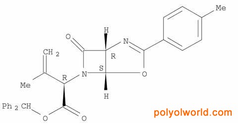 67978-05-6 4-Oxa-2,6-diazabicyclo[3.2.0] 庚-2-烯-6-乙酸，α-(1-甲基乙烯基)-3-(4-甲基苯基)-7-氧代-，二苯基甲酯，[1R-[1α,5α,6(R*)]]  ——”哦
     
    </td>
   </tr>
  
  
    
  
    

     
 </table>
 <br />
 <table width=