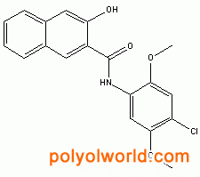 4273-92-1 4'-chloro-3-hydroxy-2',5'  -二甲氧基-2-萘胺