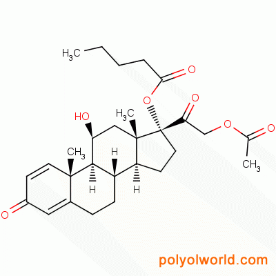 72064-79-0 11β,17,21-trihydroxypregna-1,  4-diene-3,20-dione 21-acetate 17-valerate