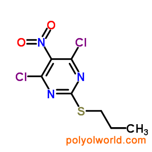 145783-14-8 4,6-dichloro-5-nitro-  2-(丙基硫烷基)嘧啶