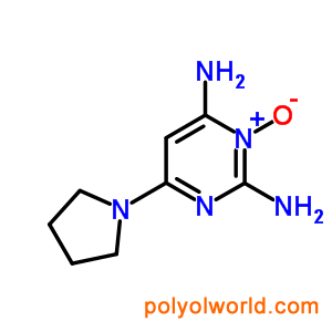 55921-65-8 6-(pyrrolidin-1-yl)嘧啶 -2,4-二胺 3-氧化物