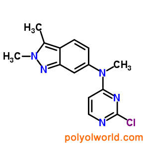 444731-75-3 N-(2-chloropyrimidin-4-yl  )-N,2,3-三甲基-2H-吲唑-6-胺