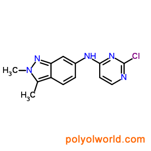 444731-74-2 N-(2-chloropyrimidin-4-yl  )-2,3-二甲基-2H-吲唑-6-胺