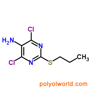 145783-15-9 4,6-二氯-2-(丙硫基)  )pyrimidin-5-amine