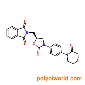 446292-08-6 2-({(5S)-2-  oxo-3-[4-(3-oxomorpholin-4-yl)phenyl]-1,3-oxazolidin-5-yl}methyl)-1H-isoindole-1,3(2H)-dione