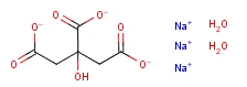 6132-04-3 柠檬酸钠，二水合物