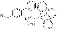 124750-51-2 n-(三苯甲基)-5-(4'-溴甲基联苯-  2-基-)四唑