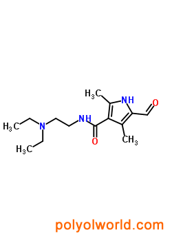 356068-86-5 5-Formyl-2,4-dimethyl-  1H-吡咯-3-羧酸(2-二乙氨基-乙基)-酰胺
