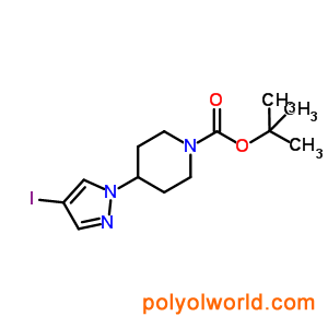 877399-73-0 叔丁基4-(4-碘吡唑-  1-基)哌啶-1-羧酸盐
