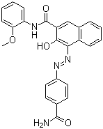 36968-27-1 4-[[4-(氨基羰基)苯基 ]azo]-3-hydroxy-N-(2-methoxyphenyl)naphthalene-2-carboxamide