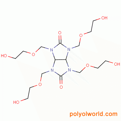 67846-63-3 tetrahydro-1,3,4,6- 四[(2-羟基乙氧基)甲基]咪唑并[4,5-d]咪唑-2,5(1H,3H)-二酮