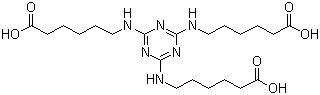 80584-91-4 6,6',6''-(  1,3,5-triazine-2,4,6-triyltriimino)trihexanoic acid