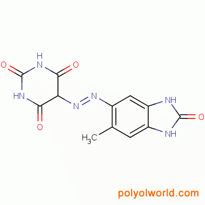 72102-84-2 5-[(2,3-dihydro-  6-methyl-2-oxo-1H-benzimidazol-5-yl)azo]barbituric acid
